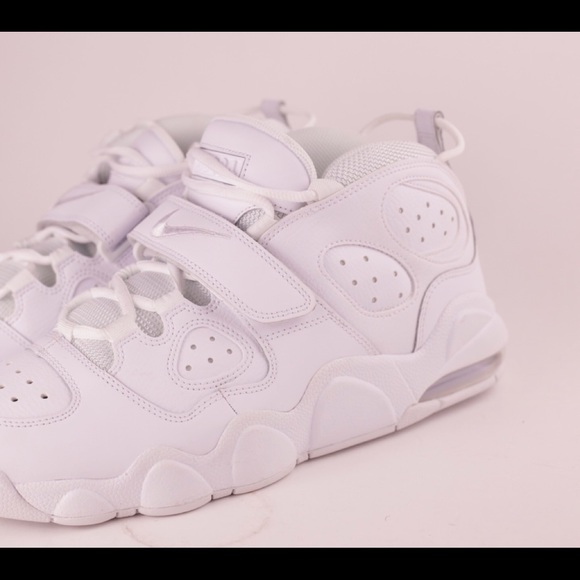 Nike Air CB 34 Charles Barkley Triple White Mens - Picture 8 of 8